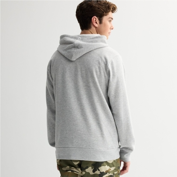 Disney Mickey Mouse Mens Gray Hoodie Sweatshirt Sz XL Nwt - Picture 3 of 5